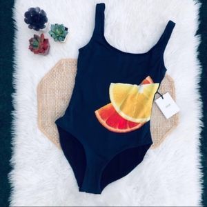 Onia Kelly One Piece Orange Slice